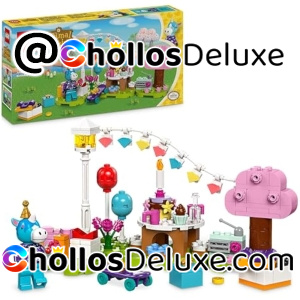 Lego Animal Crossing Fiesta Cumpleaños Azulino