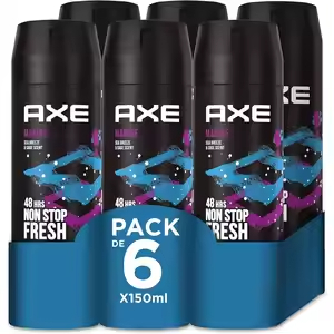 6x Axe Marine Desodorantes 150ml