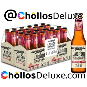 24x Ladrón de Manzanas Frutos Rojos 250ml