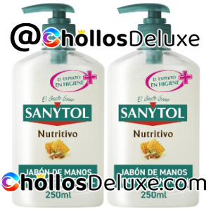 2x Sanytol Protección Total Jabón de Manos Nutritivo 250ml