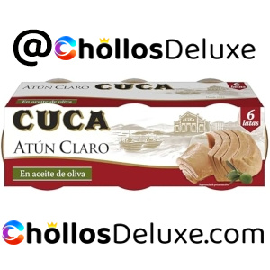 6 Latas Cuca Atún Claro en Aceite de Oliva +Saldo