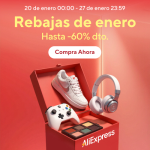 Cupones Rebajas de Enero Aliexpress