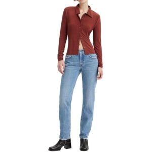 Levi's Middy Straight Vaqueros Mujer