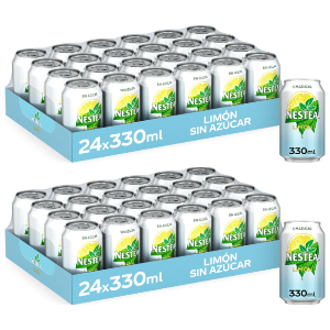 48x Nestea Té Negro Limón Sin Azúcar 330ml