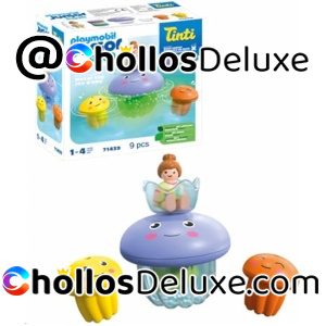 Playmobil Junior Familia de Medusas de Colores