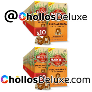 200x Cápsulas Café Marcilla Puro Arábica Colombia