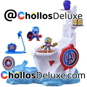 Marvel Torre Smash Capitán América VS Thanos