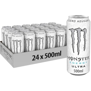 24x Monster Energy Ultra White 500ml