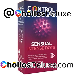 Caja 12 Preservativos Control Sensual Intense Dots