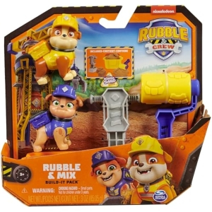 Patrulla Canina Figuras Acción Rubble & Crew