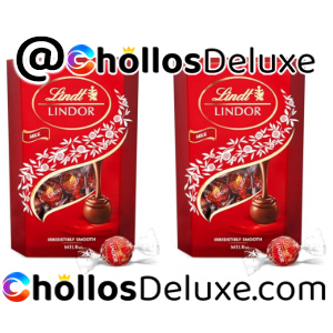 2x Lindt Lindor Bombones Chocolate con Leche 200g