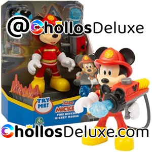 Mickey Bombero Figura Articulada 15CM