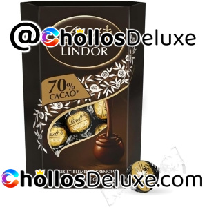 2x Lindt Lindor Bombones Chocolate Negro 70% Cacao 200g