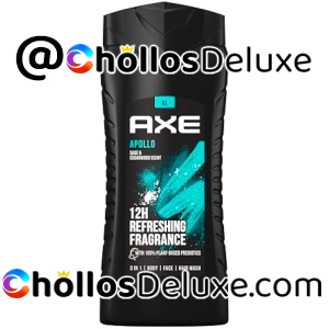 2x Axe Apollo Gel Ducha Hombre 400ml