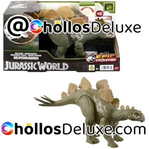 Mattel Jurassic World Hesperosaurio Rugido Salvaje