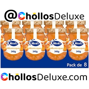 8x Hero Confitura de Albaricoque 345g