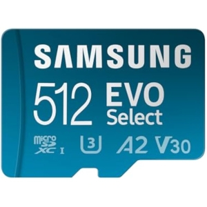 Samsung EVO Select MicroSD 512GB +Adaptador SD