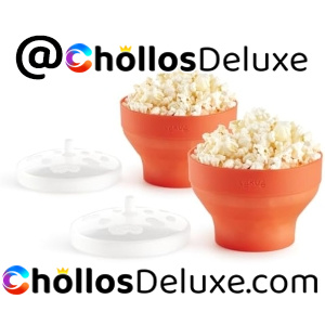 Set de 2 Lékué Mini Pop Corn