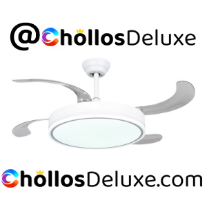 Ventilador de Techo Aspas Retráctiles