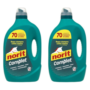 2x Norit Complet Detergente Líquido 70 Lavados