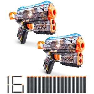 2 Lanzadores Xshot Jurassic World +16 Dardos