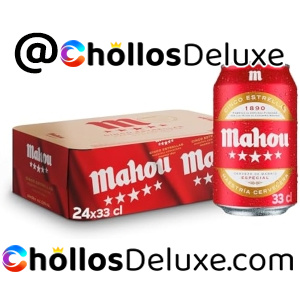 24x Latas 33cl Mahou 5 Estrellas