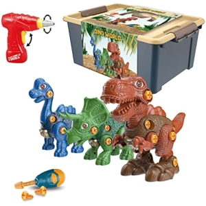 Maletín Construcción 3 Dinosaurios +Extras