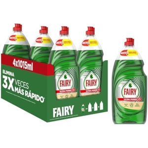 4x Fairy Ultra Lavavajillas Líquido 1015ml