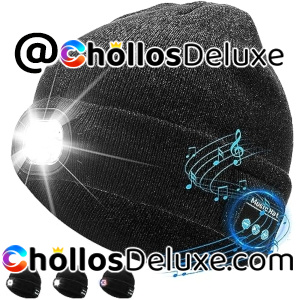 Gorro Auriculares Bluetooth +Luz LED