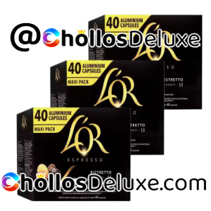 120x Cápsulas Café Ristretto L'Or Compatibles Nespresso