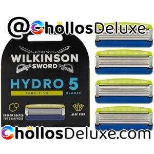 4 Recambios Wilkinson Sword Hydro 5 Sensitive