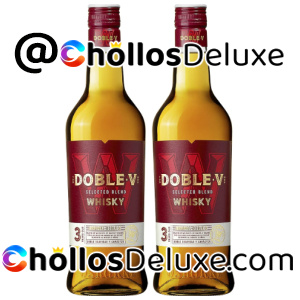 2x Doble V Whisky Nacional 700ml