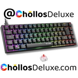 The G-Lab Keyz Titanium Teclado Mecánico