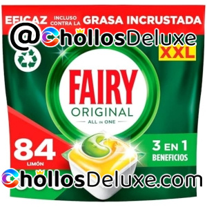 84 Cápsulas Lavavajillas Fairy Original Todo En Uno