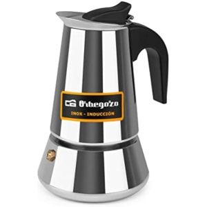 Cafetera Italiana Orbegozo 4 Tazas Inducción