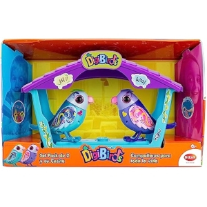 Bizak Digibirds Casita con 2 Pajaritos Interactivos