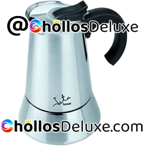 Jata Cafetera Italiana Inducción 6 Tazas