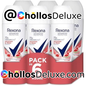 6x Rexona Advanced Protection Desodorantes Roll-On Mujer