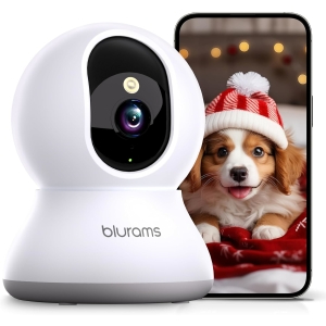 Cámara WiFi Interior 2K Giro 360º Alexa