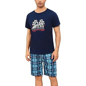 Pijama Corto Algodón Hombre