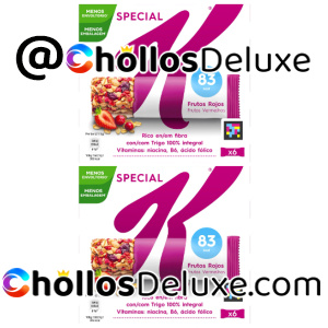 12 Barritas Frutos Rojos Kellogg's Special K