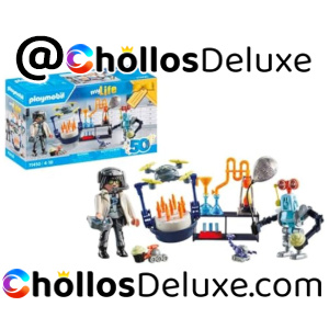 Playmobil MyLife Investigador con Robots