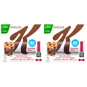 12 Barritas Chocolate Negro Kellogg's Special K
