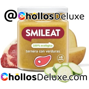 Smileat Tarrito Ecológico Ternera con Verduras 230g