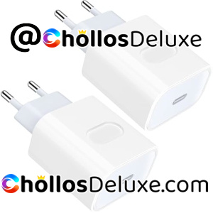 2x Cargadores USB C 20W