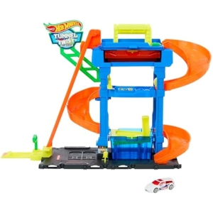 Hot Wheels City Let's Race Pista de Coches +Vehículo