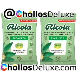2x Ricola Eucalipto Caramelos Duros 70g