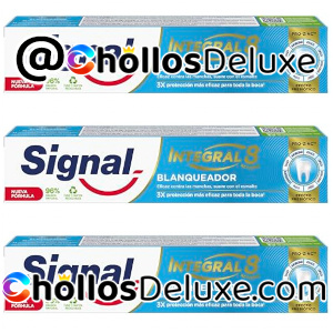 3x Signal Pasta de Dientes Integral 8 Blanqueador