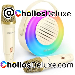 Karaoke Portátil Bluetooth +2 Micrófonos
