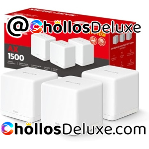 Pack de 3 Mercusys AX1500 Sistema WiFi 6 Mesh